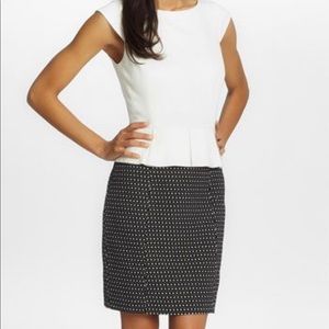 Cynthia Steele Peplum Dress